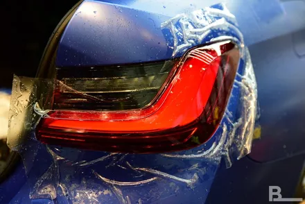 BMW M340i 블루의 깊이를 보여주는 무광 PPF / 광명, 부천, 시흥