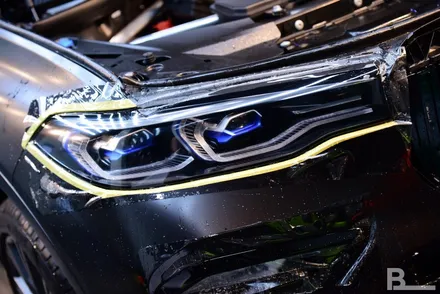 강남PPF 전체 무광으로 보호하는 BMW X7 M50i 프로즌 블랙 / 광명, 부천, 시흥