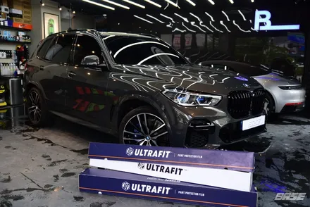 PPF전체시공은 조금 부담스럽다면?풀프론트팩으로 보호하세요![BMW X5 울트라핏 XP크리스탈 PPF 풀프론트팩] / 광명, 부천, 시흥