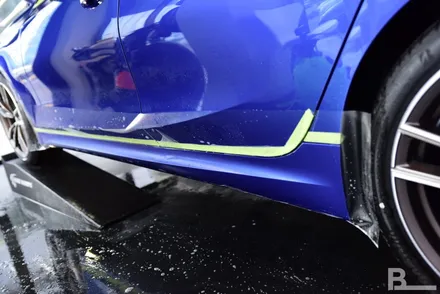 BMW M340i 블루의 깊이를 보여주는 무광 PPF / 광명, 부천, 시흥