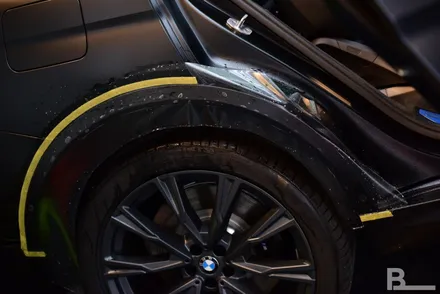 강남PPF 전체 무광으로 보호하는 BMW X7 M50i 프로즌 블랙 / 광명, 부천, 시흥