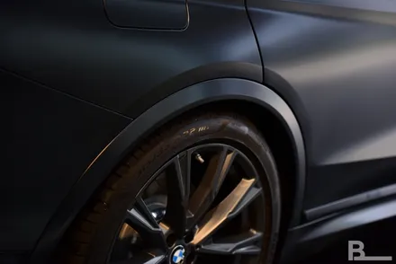 강남PPF 전체 무광으로 보호하는 BMW X7 M50i 프로즌 블랙 / 광명, 부천, 시흥