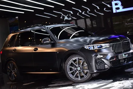 강남PPF 전체 무광으로 보호하는 BMW X7 M50i 프로즌 블랙 / 광명, 부천, 시흥