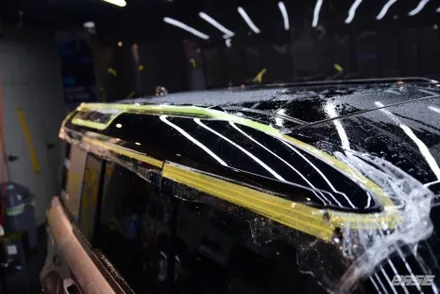 랜드로버 디펜더 110 P400X 전체적인 PPF 필름 시공 수준이 다릅니다 / 광명, 부천, 시흥