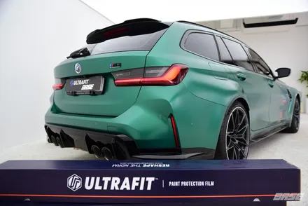 BMW M3 투어링(G81)전체PPF 국내1호시공-울트라핏 무광PPF / 광명, 부천, 시흥