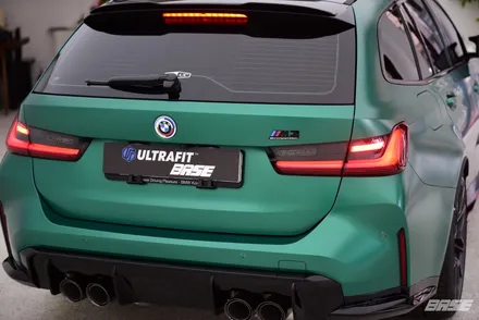 BMW M3 투어링(G81)전체PPF 국내1호시공-울트라핏 무광PPF / 광명, 부천, 시흥