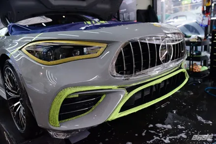 벤츠 CLE53 AMG PPF 부분 시공도 티 나지 않게 / 광명시 일직동