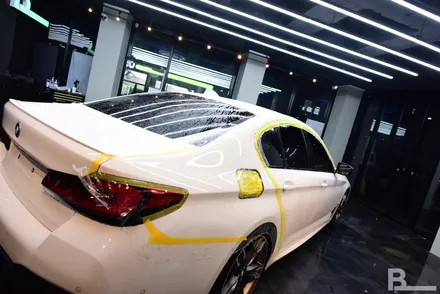 BMW M550i 전체PPF 시공은 믿고 맡기는 베이스에서-!!! / 광명시 일직동
