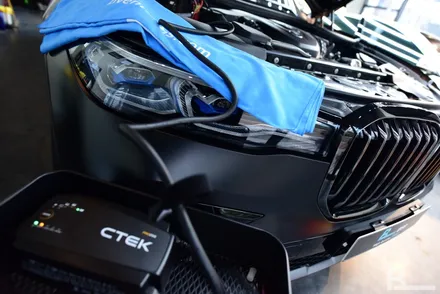 강남PPF 전체 무광으로 보호하는 BMW X7 M50i 프로즌 블랙 / 광명, 부천, 시흥