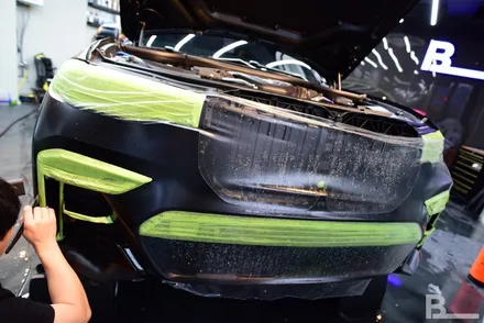 강남PPF 전체 무광으로 보호하는 BMW X7 M50i 프로즌 블랙 / 광명, 부천, 시흥