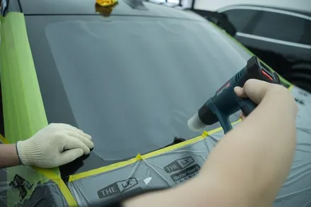 광명썬팅 BMW 7시리즈 740i 도어트림 탈거없이 하프시공 / 광명시 일직동