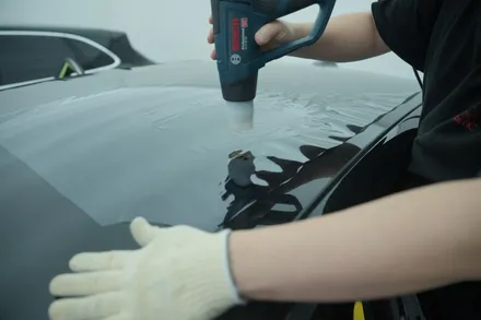 광명썬팅 BMW 7시리즈 740i 도어트림 탈거없이 하프시공 / 광명시 일직동