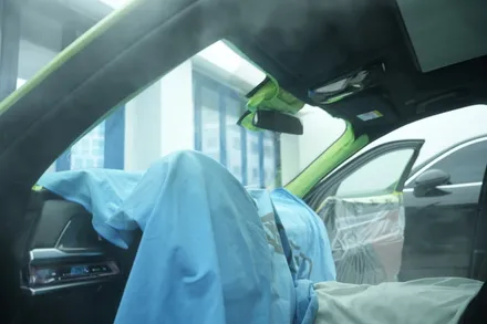 광명썬팅 BMW 7시리즈 740i 도어트림 탈거없이 하프시공 / 광명시 일직동
