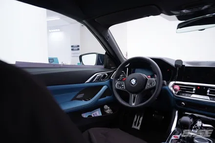 광명썬팅 BMW M4 컨버터블 더엘엑스 시공 / 광명시 일직동