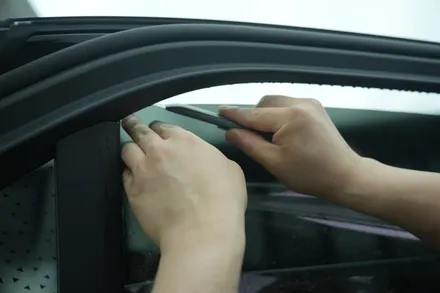 광명썬팅 BMW 7시리즈 740i 도어트림 탈거없이 하프시공 / 광명시 일직동