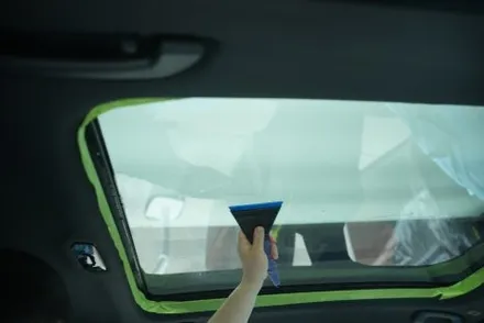 광명썬팅 BMW 7시리즈 740i 도어트림 탈거없이 하프시공 / 광명시 일직동