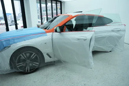 구로썬팅 BMW 6GT 윈도 틴팅 할 때는 제대로 잘 하는 곳에서 / 광명시 일직동