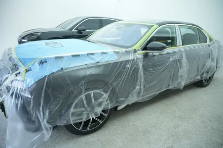 광명썬팅 BMW 7시리즈 740i 도어트림 탈거없이 하프시공 / 광명시 일직동