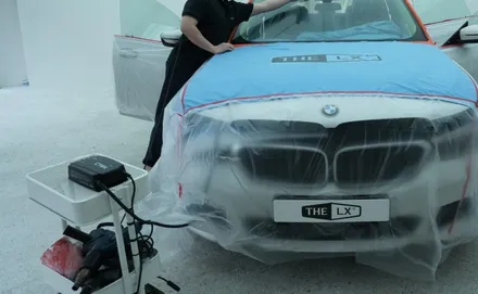 구로썬팅 BMW 6GT 윈도 틴팅 할 때는 제대로 잘 하는 곳에서 / 광명시 일직동