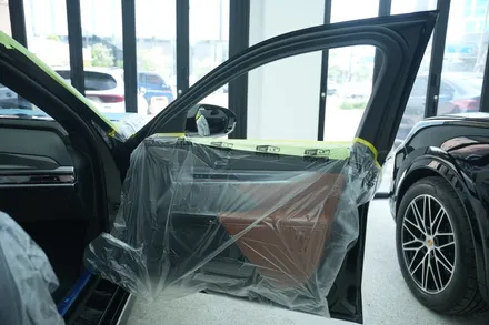 광명썬팅 BMW 7시리즈 740i 도어트림 탈거없이 하프시공 / 광명시 일직동