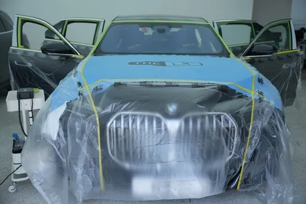 광명썬팅 BMW 7시리즈 740i 도어트림 탈거없이 하프시공 / 광명시 일직동