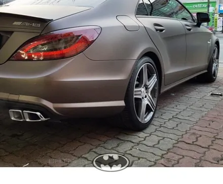 대구.칠곡.랩핑.전체랩핑.부분랩핑.카스킨.벤츠CLS.AMG.무광브라운 - [배트맨모터스] / 대구 북구, 구미, 경산