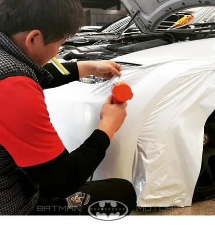 대구.칠곡.랩핑.전체랩핑.부분랩핑.카스킨.BMW320 - [배트맨모터스] / 대구 북구, 구미, 경산