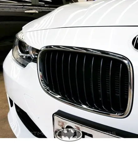 대구.칠곡.랩핑.전체랩핑.부분랩핑.카스킨.BMW320D.에이버리슈프림.화이트유광 - [배트맨모터스] / 대구 북구, 구미, 경산