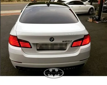 대구.칠곡.랩핑.전체랩핑.부분랩핑.카스킨.BMW520.화이트유광.차량튜닝 - [배트맨모터스] / 대구 북구, 구미, 경산