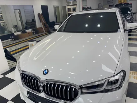 인천썬팅 잘하는 곳 * BMW520i 솔라가드 퀀텀 썬팅 사진 *