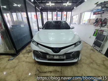 토요타 캠리 유리막 코팅을 입혀 새로태어나다 /포항 광택 신차검수 / 포항, 경주