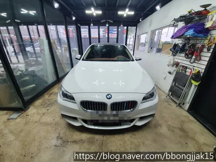 포항 경주 BMW F10 5시리즈 전면 카멜레온 썬팅으로 개성을 표현하다 / 포항, 경주