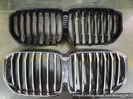 포항 경주 BMW X5 그릴교체 및 윈도우몰딩 블랙유광 부분랩핑 머플러팁교체 사이드미러 랩핑으로 외관의 스포티함을 올리다 / 포항, 경주