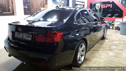 BMW F30 3시리즈 전면 측후면 풀썬팅 시공사례 후기 포항경주울산울진영덕 카멜레온 썬팅 스파이 포커스 신차검수 언더코팅 PPF 보조밧데리 전조등 안개등 파워LED / 포항, 경주