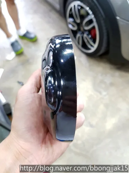 BMW 미니 크롬 랩핑으로 죽이기 시공을 하다 / 포항 순정옵션 전체 부분 / 포항, 경주