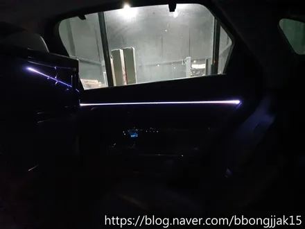 포항 재규어 XJ 엠비언트 라이트로 실내분위기를 업그레이드 하다 / 포항, 경주