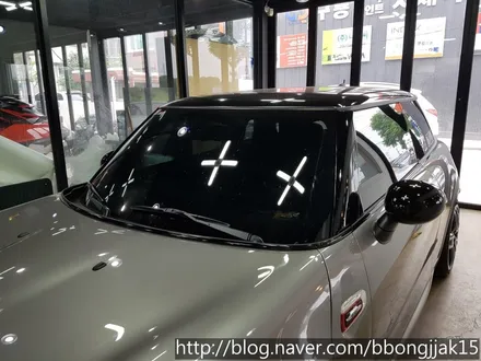 BMW 미니 크롬 랩핑으로 죽이기 시공을 하다 / 포항 순정옵션 전체 부분 / 포항, 경주