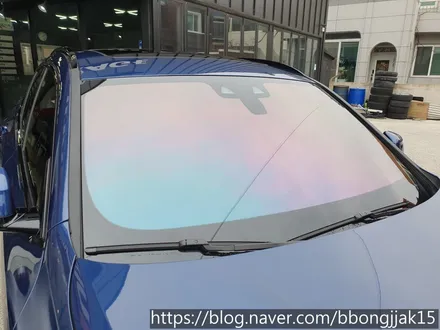 포항 BMW X3 전면 카멜레온 썬팅으로 포인트를 확 !! 살리다 / 포항, 경주