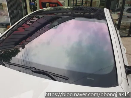 포항 경주 BMW F10 5시리즈 전면 카멜레온 썬팅으로 개성을 표현하다 / 포항, 경주