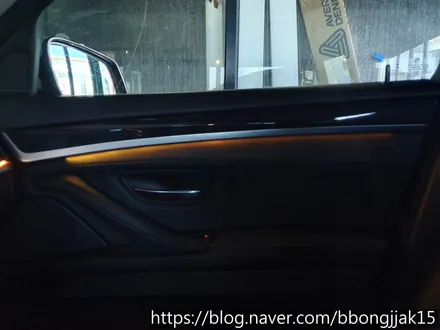 포항 BMW 5시리즈 엠비언트 라이트로 실내 분위기를 업그레이드 하다 / 포항, 경주