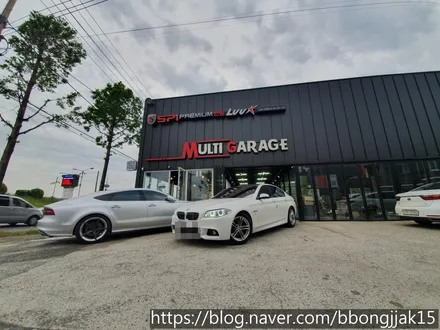포항 경주 BMW F10 5시리즈 전면 카멜레온 썬팅으로 개성을 표현하다 / 포항, 경주