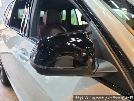 포항 경주 BMW X5 그릴교체 및 윈도우몰딩 블랙유광 부분랩핑 머플러팁교체 사이드미러 랩핑으로 외관의 스포티함을 올리다 / 포항, 경주