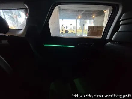 포항 경주 기아 스포티지 엠비언트라이 이식으로 실내 분위기를 변화하다 / 포항, 경주