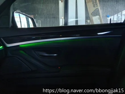 포항 BMW 5시리즈 엠비언트 라이트로 실내 분위기를 업그레이드 하다 / 포항, 경주