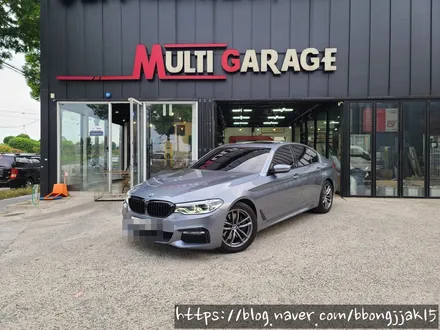 포항 경주 BMW 5시리즈 G30 크롬몰딩 및 그릴 부분랩핑으로 스포티함을 더하다 / 포항, 경주