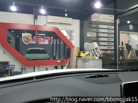 벤츠 CLA 차량에 스파이 SPI 포커스 필름으로 썬팅 하다 / 포항 / 포항, 경주