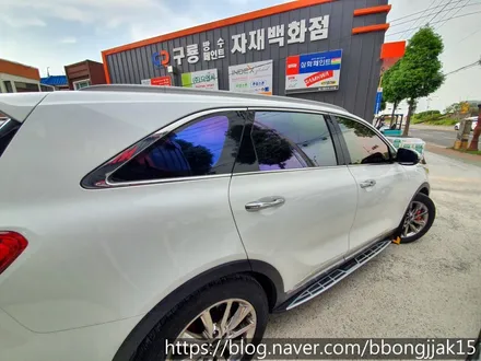 올뉴쏘렌토 켈란 카멜레온 썬팅으로 개성을 나타내다 / 포항 경주 울산 열차단 전면 측후면 / 포항, 경주