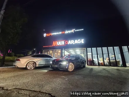포항 경주 BMW 4시리즈 RGB DMX엠비언트라이트 풋등 시공으로 실내분위기를 연출하다 / 포항, 경주