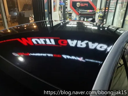 G70 제네시스 전면 측후면 CR 카멜레온30% 측후면 SPI F9 10% 썬팅 시공 및 루프스킨 시공을 하다 / 포항 경주 영덕 울진 / 포항, 경주