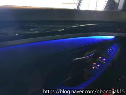 포항 BMW 5시리즈 엠비언트 라이트로 실내 분위기를 업그레이드 하다 / 포항, 경주